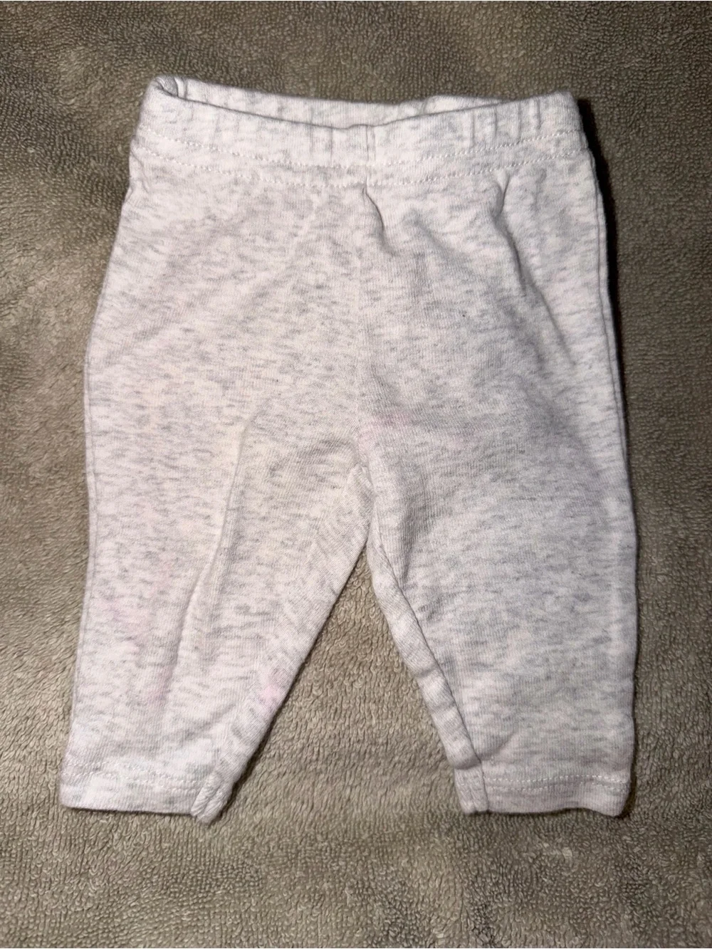 Carter's Heather Gray Baby Leggings - Soft Knit Bottoms